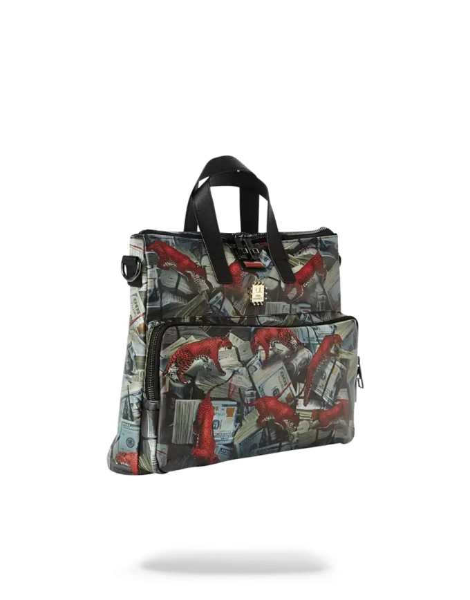 RED LEOPARD MONEY TRAVEL CASE RED LEOPARD MONEY TRAVEL CASE