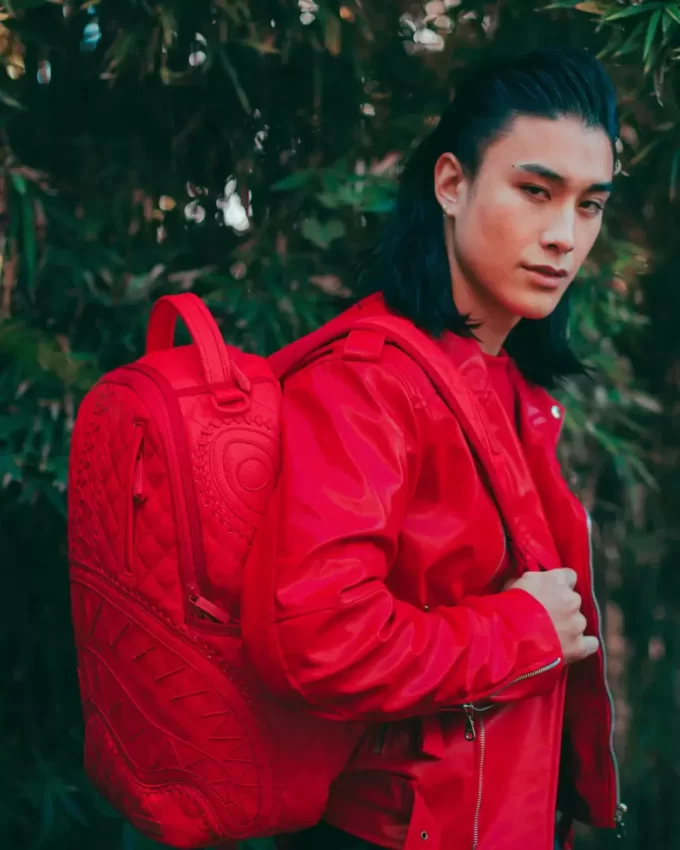 RED RIVIERA BACKPACK (DLXV) RED RIVIERA BACKPACK (DLXV)