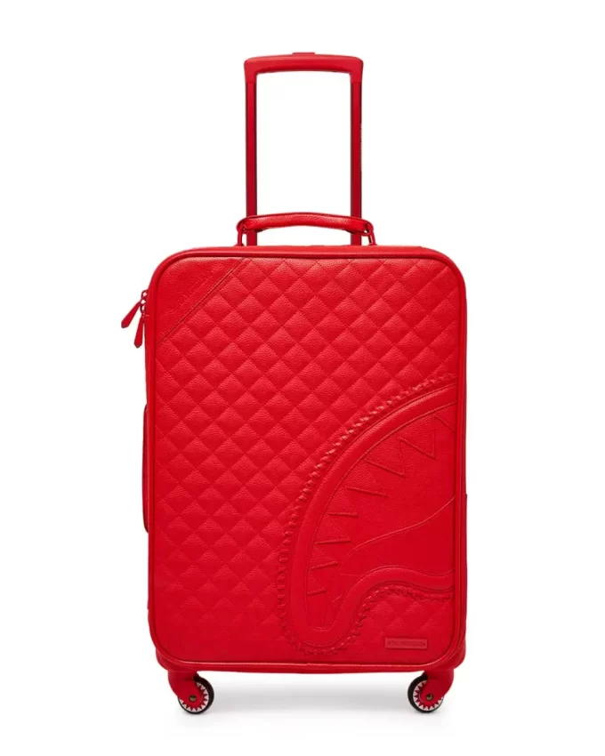 RED RIVIERA JETSETTER CARRY-ON LUGGAGE RED RIVIERA JETSETTER CARRY-ON LUGGAGE