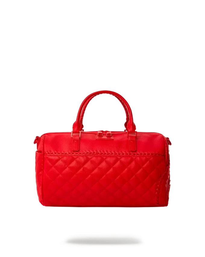 RED RIVIERA MINI DUFFLE RED RIVIERA MINI DUFFLE