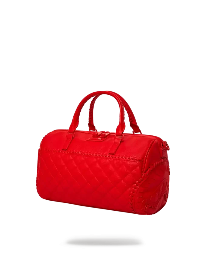 RED RIVIERA MINI DUFFLE RED RIVIERA MINI DUFFLE