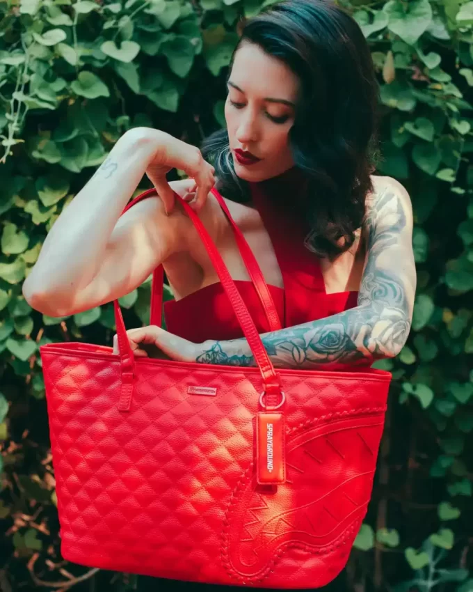 RED RIVIERA TOTE RED RIVIERA TOTE