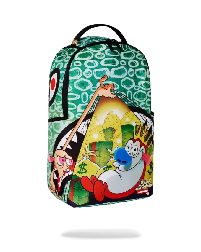 REN & STIMPY HIDDEN GOLD MINE DLXR BACKPACK REN & STIMPY HIDDEN GOLD MINE DLXR BACKPACK