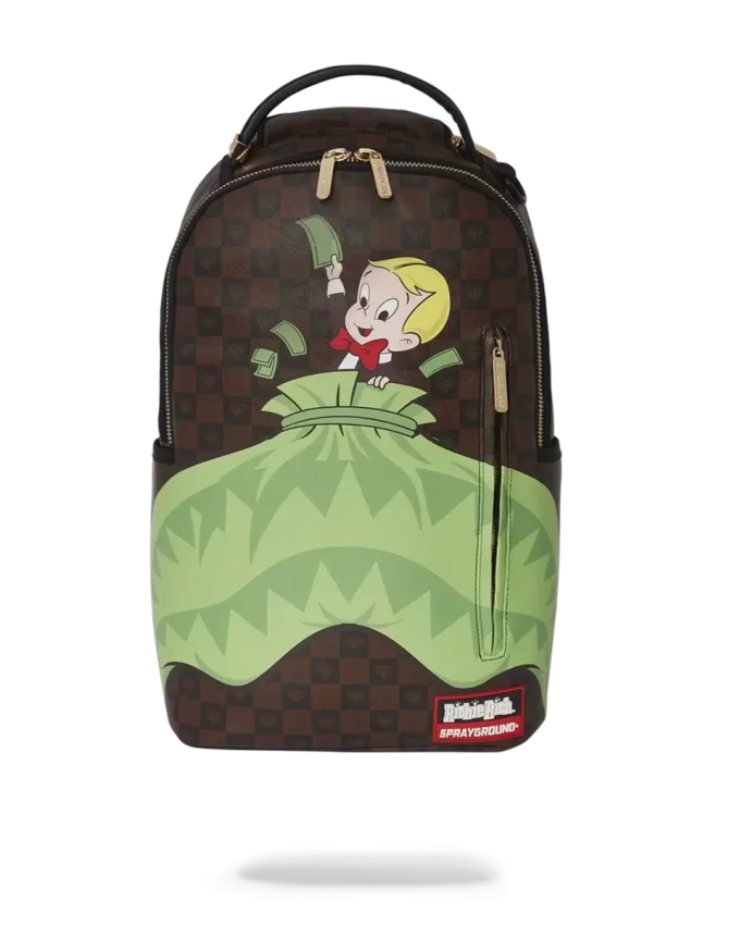 RICHIE RICH MONEY SHARK BACKPACK RICHIE RICH MONEY SHARK BACKPACK