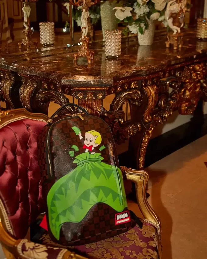 RICHIE RICH MONEY SHARK BACKPACK RICHIE RICH MONEY SHARK BACKPACK