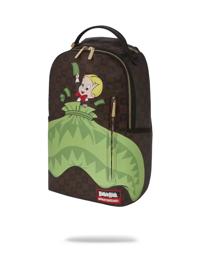 RICHIE RICH MONEY SHARK BACKPACK RICHIE RICH MONEY SHARK BACKPACK