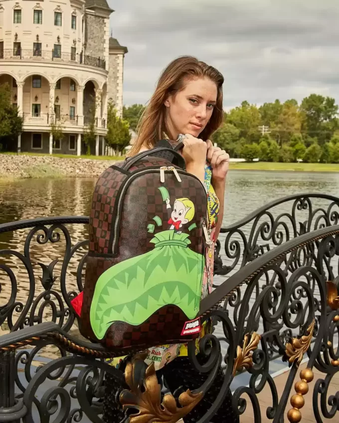 RICHIE RICH MONEY SHARK BACKPACK RICHIE RICH MONEY SHARK BACKPACK