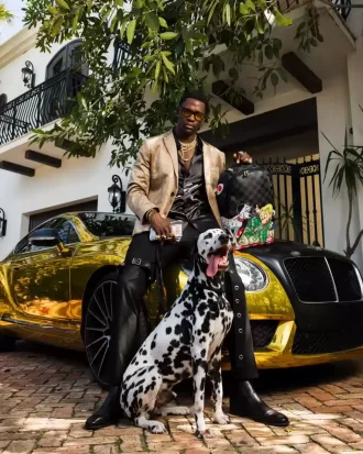 RICHIE RICH PAINT THE SHARK GOLD BACKPACK