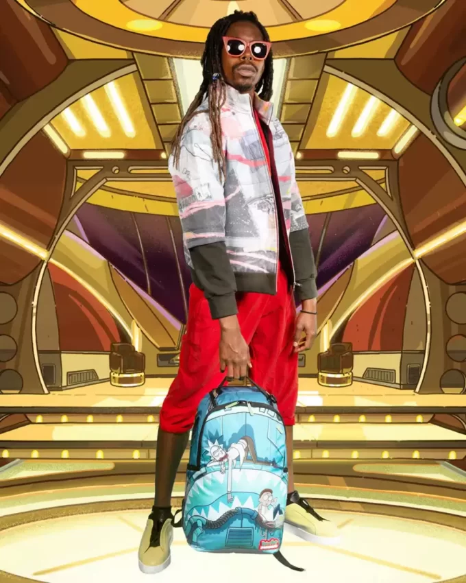 RICK & MORTY NAPSACK BACKPACK (DLXR) RICK & MORTY NAPSACK BACKPACK (DLXR)