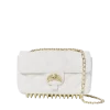 RIVIERA LE BLANC GOLD CHAIN SHARK HANDBAG RIVIERA LE BLANC GOLD CHAIN SHARK HANDBAG