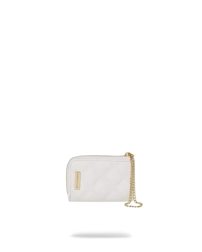 RIVIERA LE BLANC GOLD CHAIN SHARK WALLET