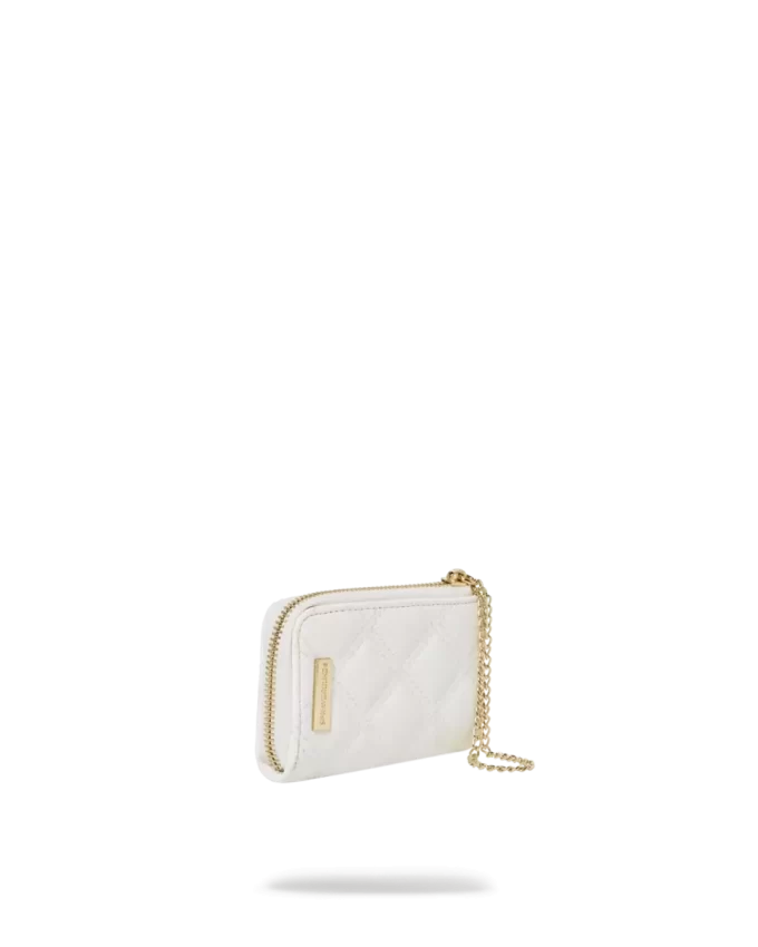 RIVIERA LE BLANC GOLD CHAIN SHARK WALLET