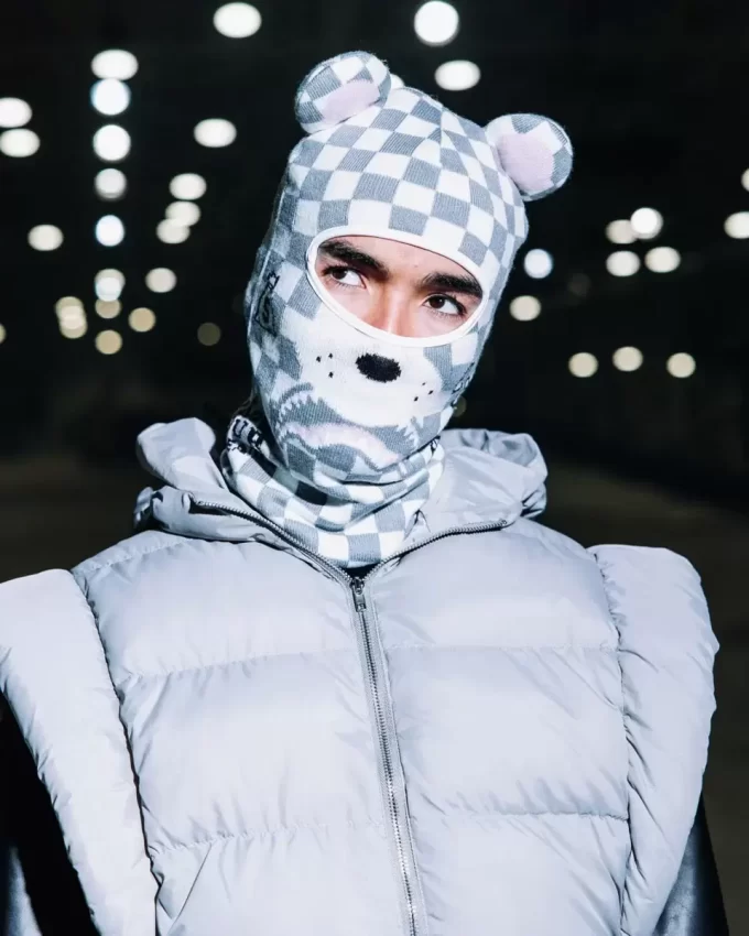 ROSE MONEY BEAR SKI MASK ROSE MONEY BEAR SKI MASK