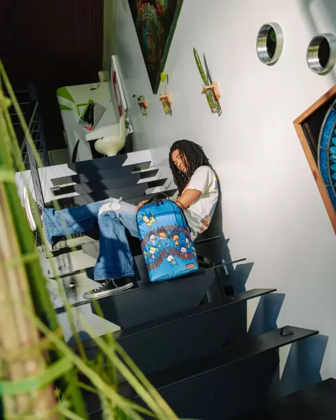 RUGRATS PLAYPEN SHARKMOUTH DLXSR BACKPACK RUGRATS PLAYPEN SHARKMOUTH DLXSR BACKPACK