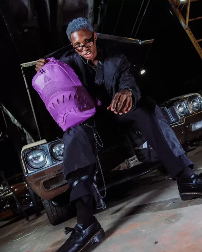 SAKURA SHOCKWAVE-MURASAKI DLX BACKPACK SAKURA SHOCKWAVE-MURASAKI DLX BACKPACK