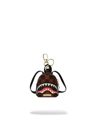 SAWTOOTH SHARKS IN PARIS BACKPACK KEYCHAIN