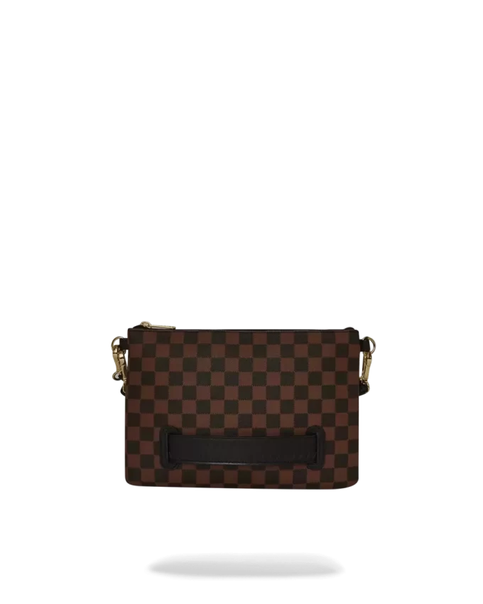 SAWTOOTH SHARKS IN PARIS CROSSOVER CLUTCH