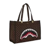 SAWTOOTH SHARKS IN PARIS TORTUGA TOTE SAWTOOTH SHARKS IN PARIS TORTUGA TOTE
