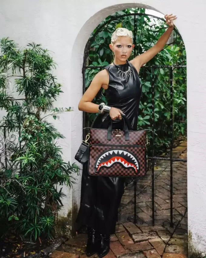 SAWTOOTH SHARKS IN PARIS TRAVEL BAG