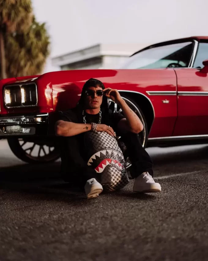 SCRIBBLE DRIBBLE CHECK BACKPACK SCRIBBLE DRIBBLE CHECK BACKPACK