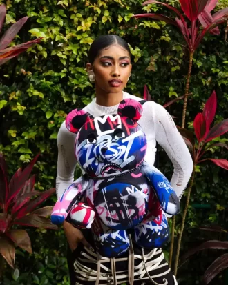 SHARK ATELIER MONEYBEAR TEDDYBEAR BACKPACK