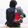 SHARK BITE SHARKS IN PARIS GRAY BACKPACK (DLXV) SHARK BITE SHARKS IN PARIS GRAY BACKPACK (DLXV)