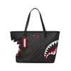 SHARK BITE SHARKS IN PARIS GRAY TOTE SHARK BITE SHARKS IN PARIS GRAY TOTE