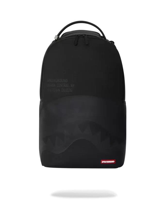 SHARK CENTRAL (BLK ON BLK) BACKPACK (DLXV) SHARK CENTRAL (BLK ON BLK) BACKPACK (DLXV)