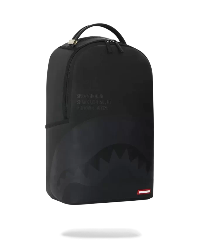 SHARK CENTRAL (BLK ON BLK) BACKPACK (DLXV) SHARK CENTRAL (BLK ON BLK) BACKPACK (DLXV)