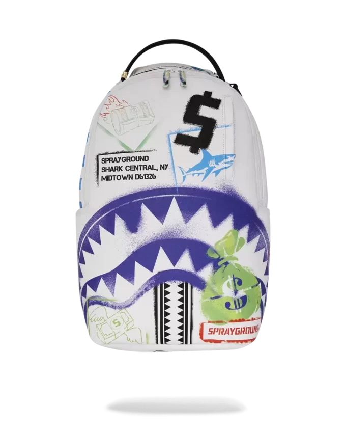 SHARK CENTRAL CUT OUT FOR GREATNESS DLXSV BACKPACK SHARK CENTRAL CUT OUT FOR GREATNESS DLXSV BACKPACK