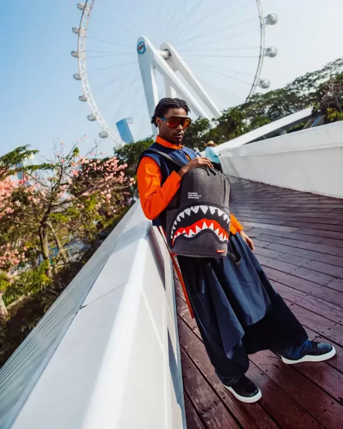 SHARK CENTRAL DENIM VENOM BACKPACK SHARK CENTRAL DENIM VENOM BACKPACK