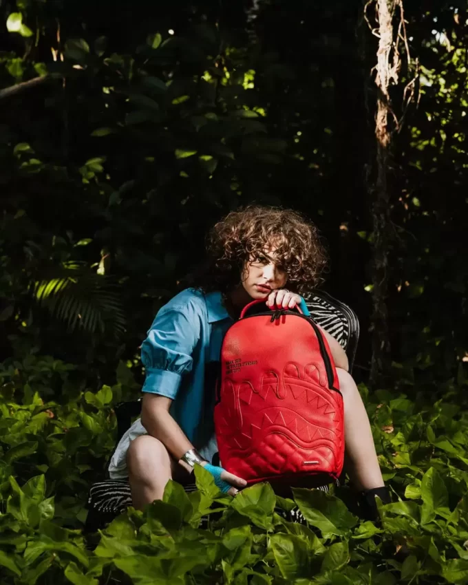 SHARK CENTRAL EMBOSSED DRIP DLXSV BACKPACK SHARK CENTRAL EMBOSSED DRIP DLXSV BACKPACK