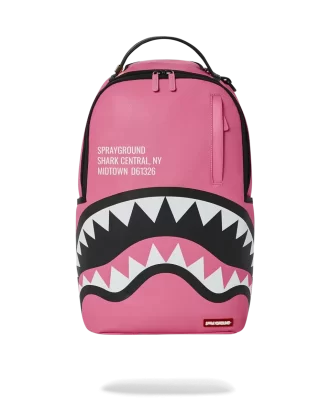 SHARK CENTRAL (PINK) BACKPACK (DLXV)