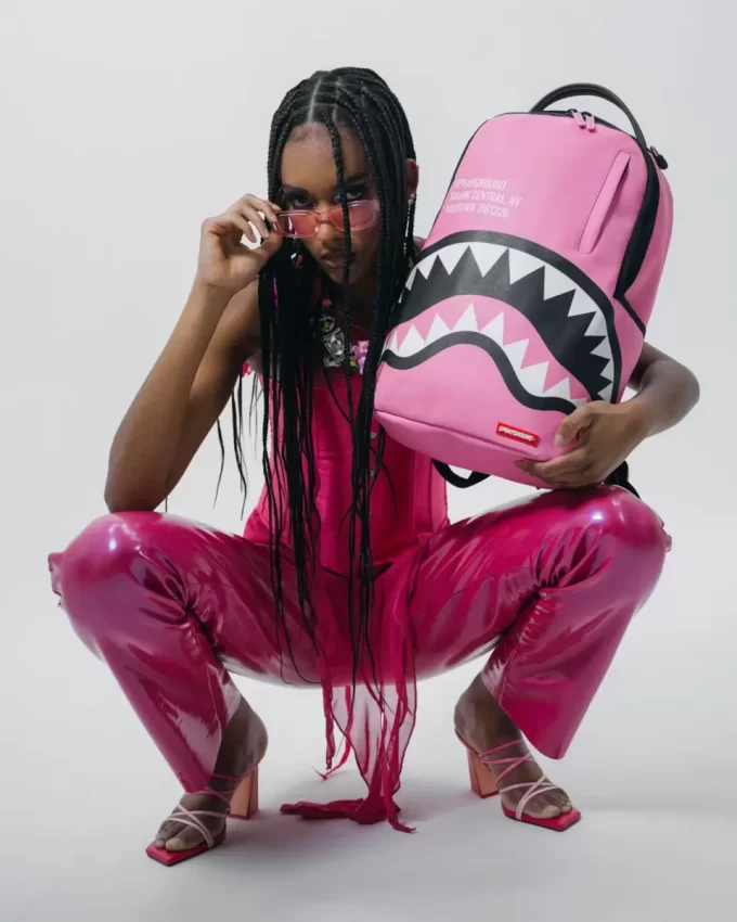SHARK CENTRAL (PINK) BACKPACK (DLXV) SHARK CENTRAL (PINK) BACKPACK (DLXV)