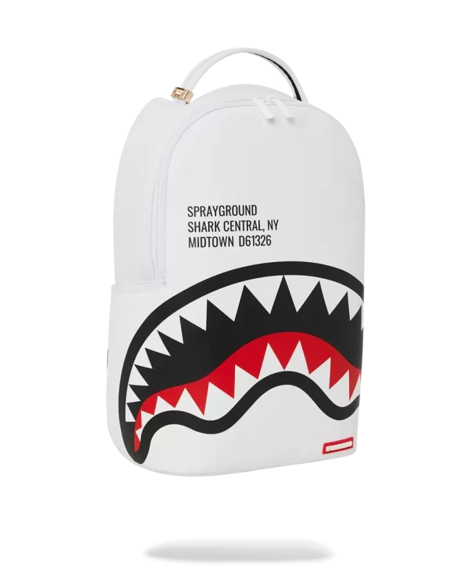 SHARK CENTRAL (WHT) BACKPACK (DLXV) SHARK CENTRAL (WHT) BACKPACK (DLXV)