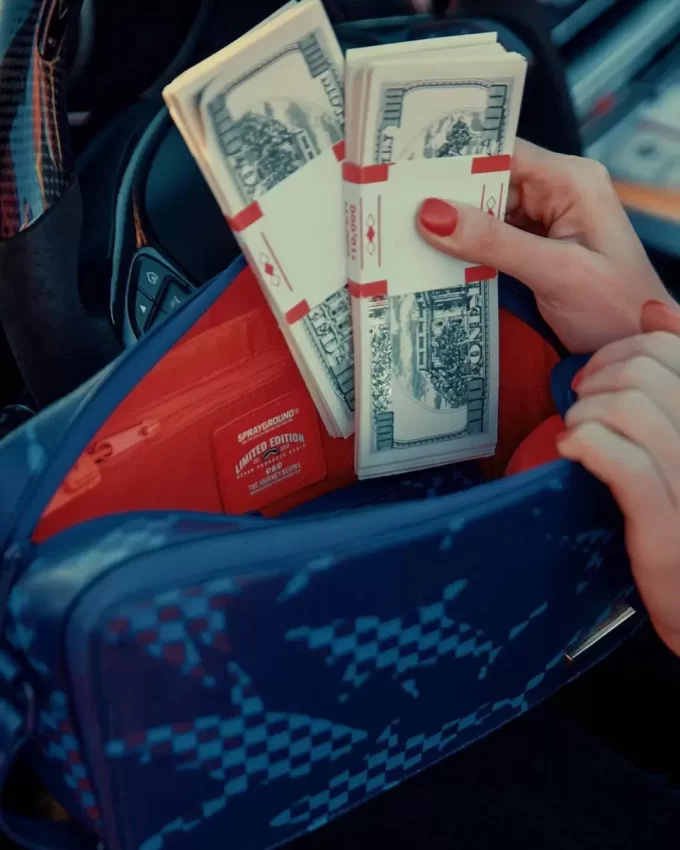 SHARK CHECK (BLUE) TOILETRY SHARK CHECK (BLUE) TOILETRY