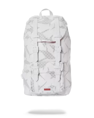 SHARK CHECK (WHITE) HILLS BACKPACK