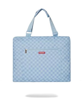 SHARK ISLAND PACKABLE BEACH MAT BLANKET WATER RESISTANT CONVERTIBLE TOTE