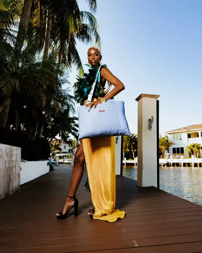 SHARK ISLAND PACKABLE BEACH MAT BLANKET WATER RESISTANT CONVERTIBLE TOTE