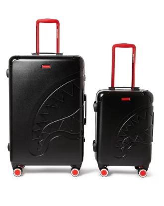 SHARKITECTURE MOLDED 2 PC LUGGAGE SET