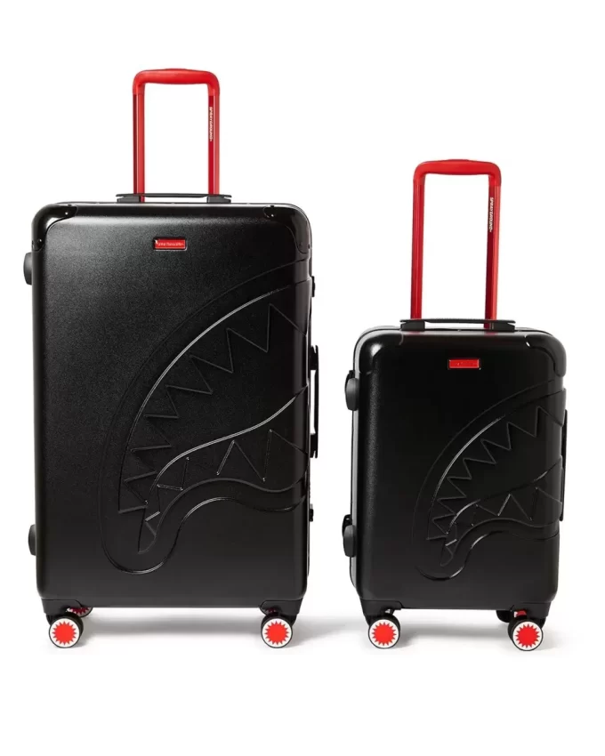 SHARKITECTURE MOLDED 2 PC LUGGAGE SET SHARKITECTURE MOLDED 2 PC LUGGAGE SET