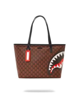 SHARKS AND SKULLS TOTE