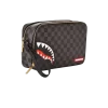 SHARKS IN PARIS (BLACK CHECKERED EDITION) TOILETRY AKA MONEY BAGS SHARKS IN PARIS (BLACK CHECKERED EDITION) TOILETRY AKA MONEY BAGS