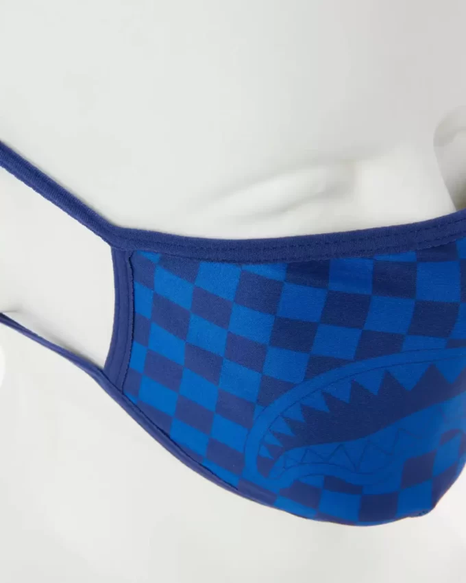 SHARKS IN PARIS (BLUE) FORM-FITTING MASK SHARKS IN PARIS (BLUE) FORM-FITTING MASK