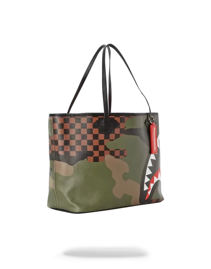 SHARKS IN PARIS (CAMO EDITION) TOTE SHARKS IN PARIS (CAMO EDITION) TOTE