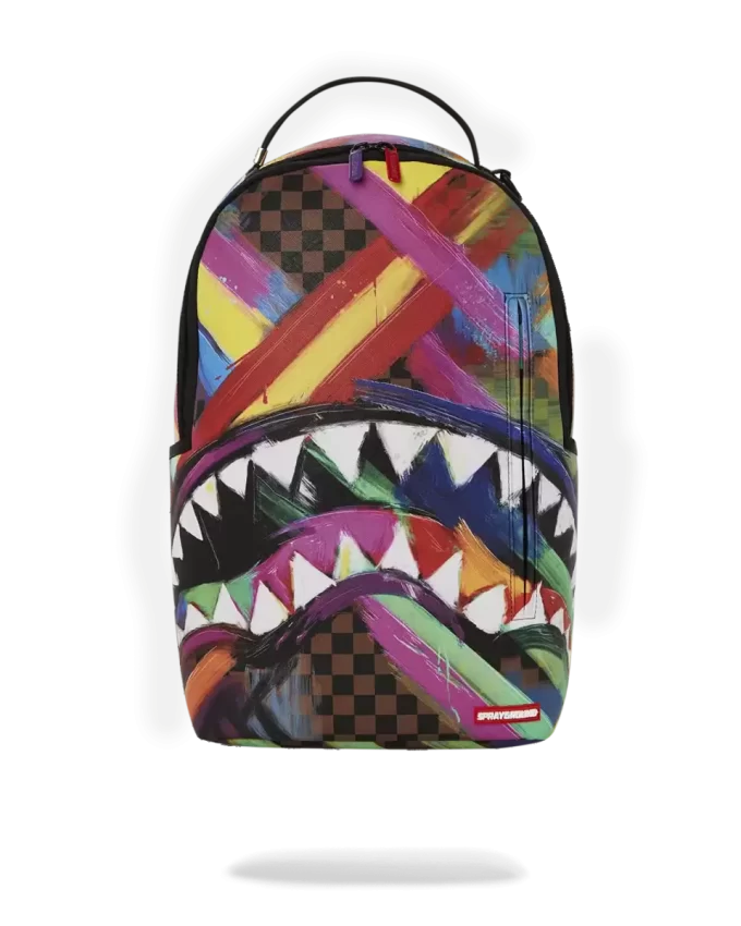 SHARKS IN PARIS CITY STREAKS BACKPACK (DLXV) SHARKS IN PARIS CITY STREAKS BACKPACK (DLXV)