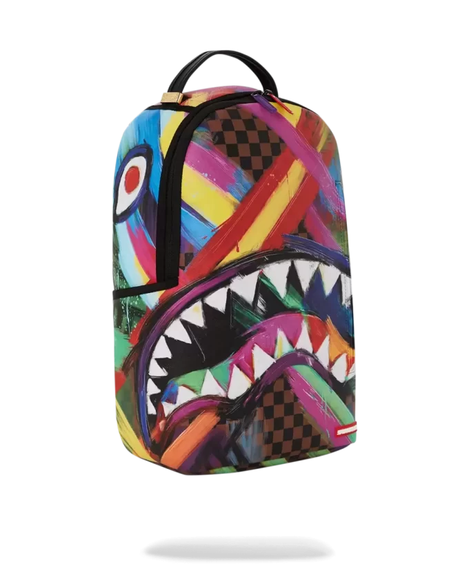 SHARKS IN PARIS CITY STREAKS BACKPACK (DLXV) SHARKS IN PARIS CITY STREAKS BACKPACK (DLXV)