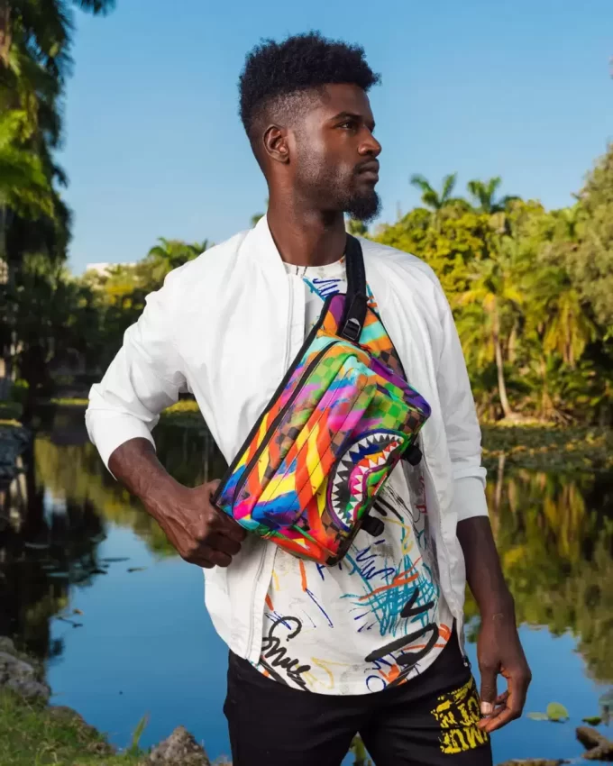 SHARKS IN PARIS CITY STREAKS CARGO CROSSBODY SHARKS IN PARIS CITY STREAKS CARGO CROSSBODY