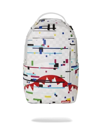 SHARKS IN PARIS GLITCH RIDER BACKPACK (DLXV)