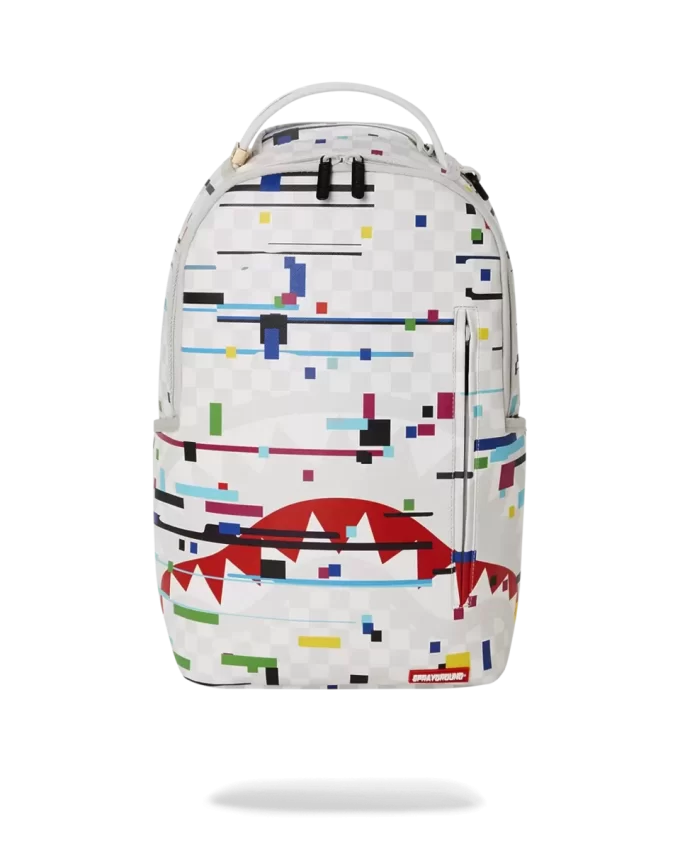 SHARKS IN PARIS GLITCH RIDER BACKPACK (DLXV) SHARKS IN PARIS GLITCH RIDER BACKPACK (DLXV)